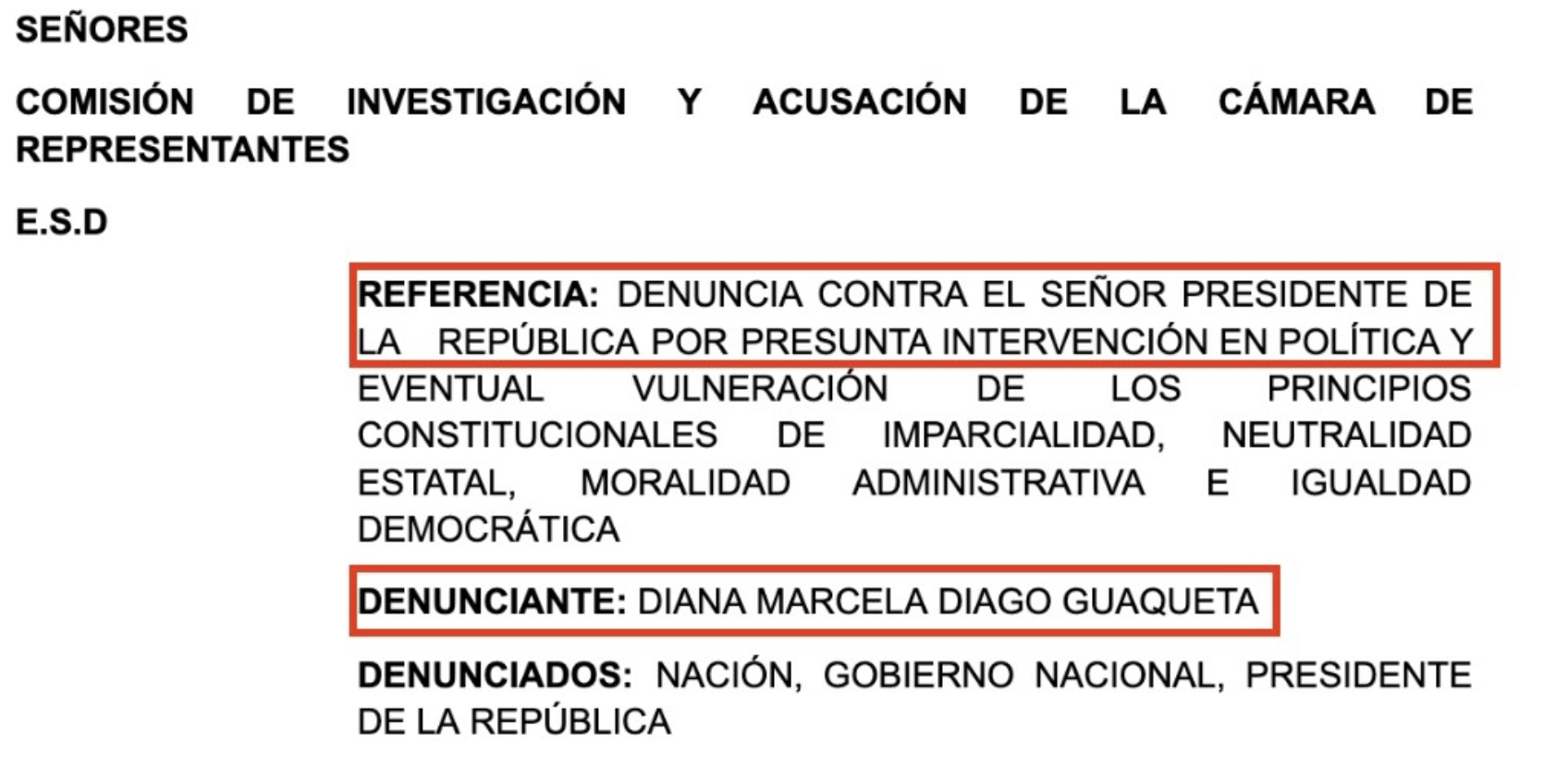 En este momento estás viendo CONCEJAL DIANA DIAGO DENUNCIÓ A PETRO POR PARTICIPAR EN POLÍTICA PARA FAVORECER A IVÁN CEPEDA