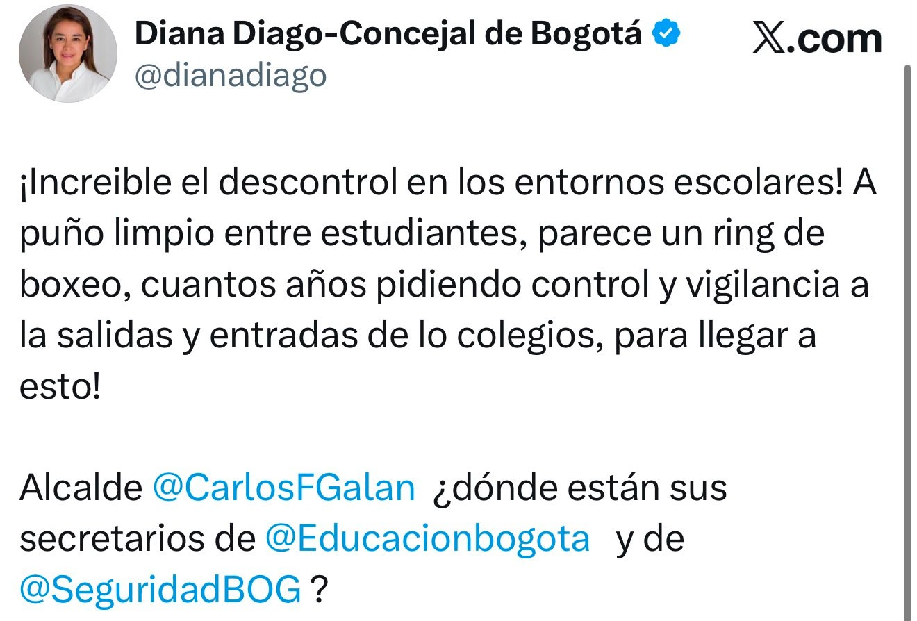 En este momento estás viendo LA VIOLENCIA SE APODERÓ DE LAS INSTITUCIONES EDUCATIVAS EN BOGOTÁ